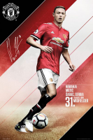 Fußball - Poster - Manchester United - Matic 17/18