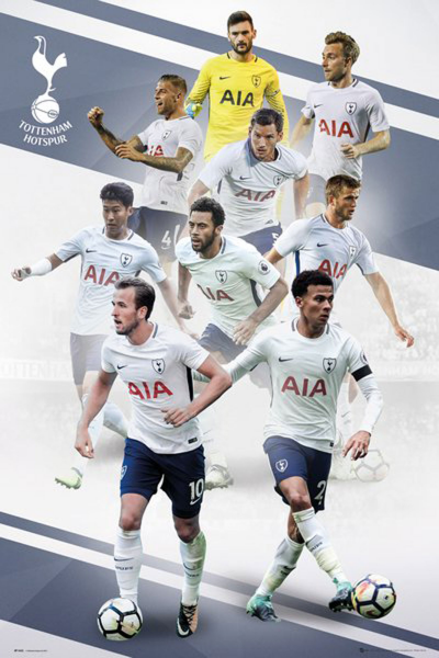Fußball - Poster - Tottenham Hotspur - Players 17/18