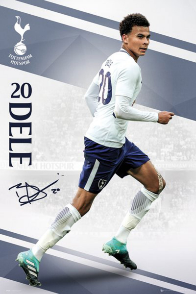 Fußball - Poster - Tottenham Hotspur - Alli 17/18