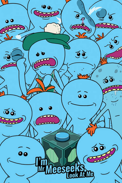 Rick & Morty - Poster - Mr. Meeseeks