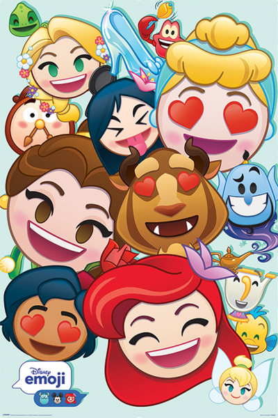 Disney - Poster - Emoji - Princess