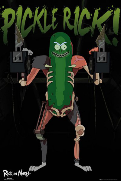 Rick & Morty - Poster - Pickle Rick