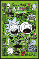 Rick & Morty - Poster - Quotes - Green