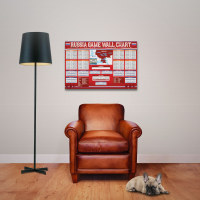 Fußball - Poster - Wall Chart World Cup 2018