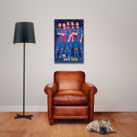 Fußball - Poster - Barcelona, FC - Players Stand 17/18