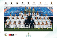 Fußball - Poster - Real Madrid - Mannschaft 17/18