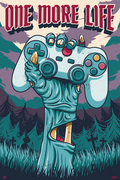 Nintendo - Poster - One More Life