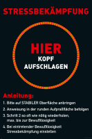 Stressbekämpfung - Poster - Büroposter