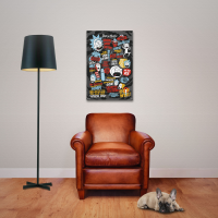 Rick & Morty - Poster - Quotes - Black