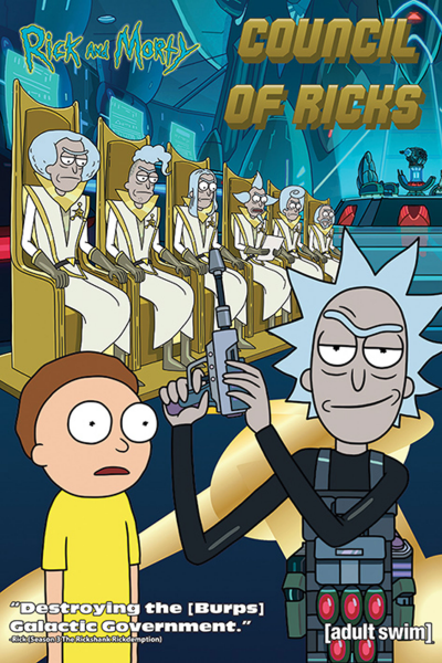 Rick & Morty - Poster - Council Of Ricks