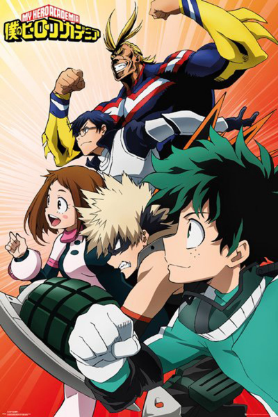 My Hero Academia - Poster - Heroes Collage