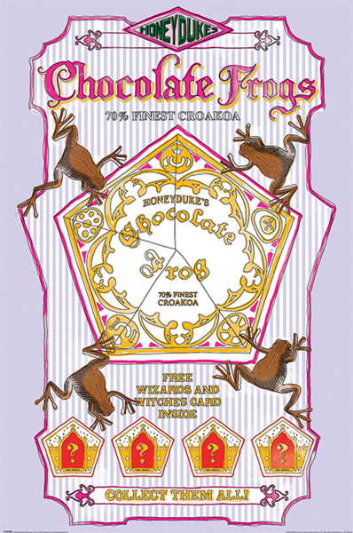 Harry Potter - Poster - Chocolate Frogs