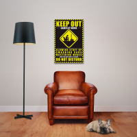 Gaming - Poster - Keep Out - Gamer at Work