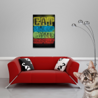 Gaming - Poster - Eat, Sleep, Game, Repeat