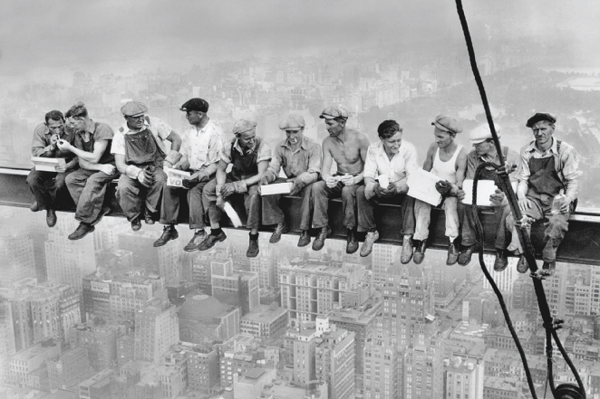New York - Poster - Lunch on a Skyscraper