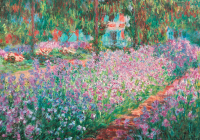 Monet, Claude - Poster - Le jardin a Giverny