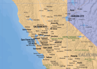 Landkarten  - Poster - Map of the USA