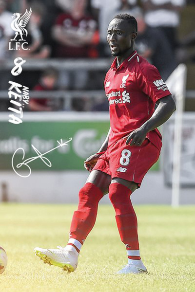 Fußball - Poster - FC Liverpool - Keita 18/19