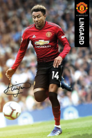 Fußball - Poster - Manchester United - Lingard 18/19