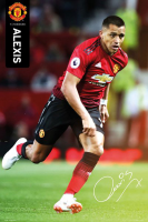 Fußball - Poster - Manchester United - Alexis 18/19