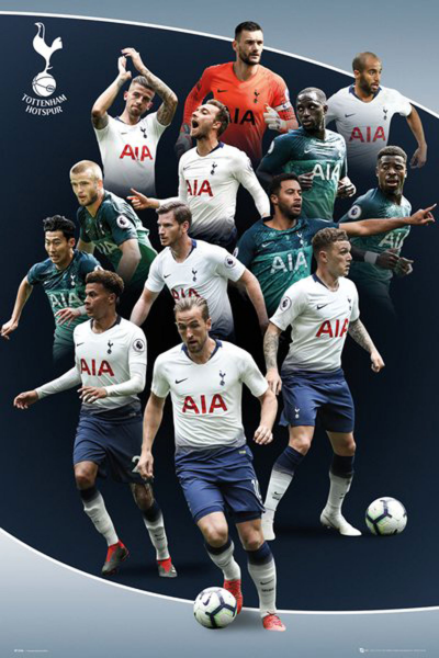 Fußball - Poster - Tottenham Hotspur - Players 18/19