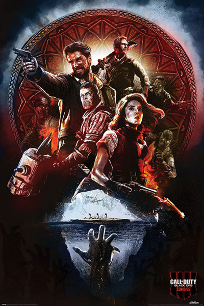 Call Of Duty - Poster - Black Ops 4 - Zombies