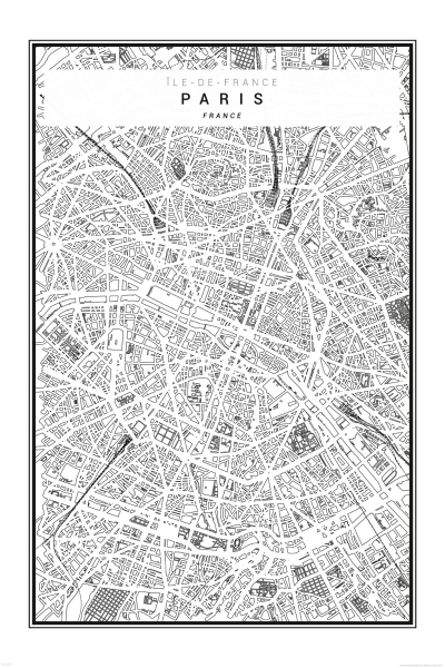 Städte - Poster - Paris - Vector