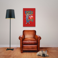 Fun - Poster - Floss Like A Boss - Spruch