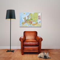 Educational - Bildung - Poster - Europakarte