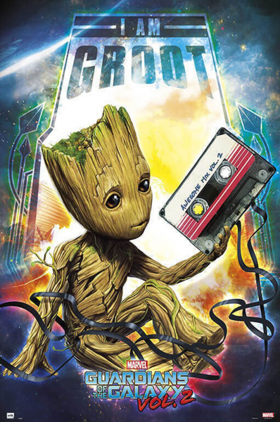 Guardians of the Galaxy - Poster - 2 - Groot - Awesome