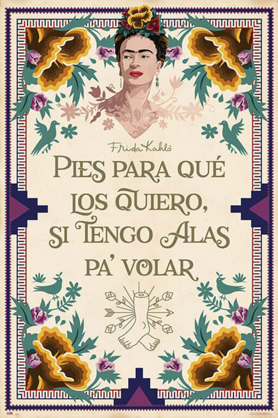 Kahlo, Frida - Poster - Zitat