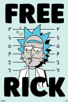 Rick & Morty - Poster - Free Rick