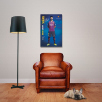 Fußball - Poster - Barcelona, FC - Suarez - Pose 18/19