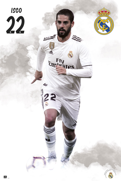 Fußball - Poster - Real Madrid - Isco 18/19