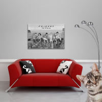 Friends - Poster - Sitting on a Skyscraper