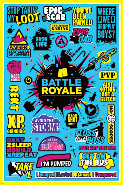 Fun - Poster - Battle Royale - Sprüche