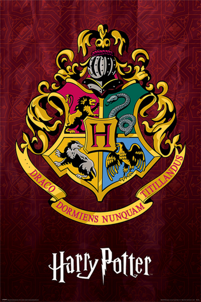 Harry Potter - Poster - Hogwarts - School Crest