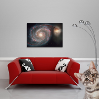 Space And Universe - Poster - NASA - Whirlpool Galaxy