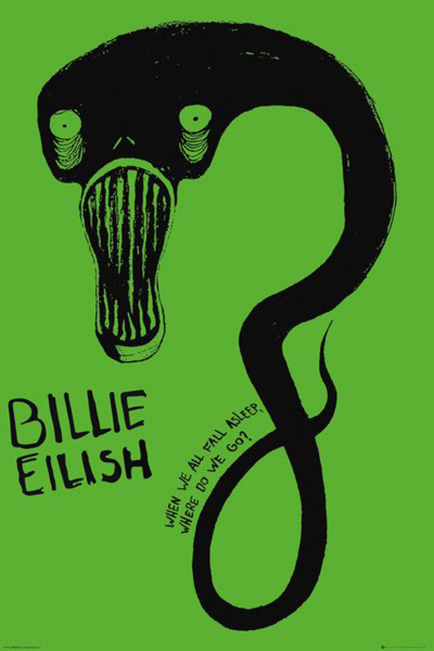 Eilish, Billie - Poster - Ghoul
