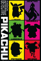 Pokemon - Pokémon - Poster - Detective Pikachu -...
