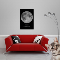 Space And Universe - Poster - Moon