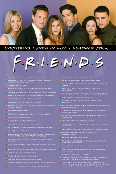 Friends - Poster - Everything I Know