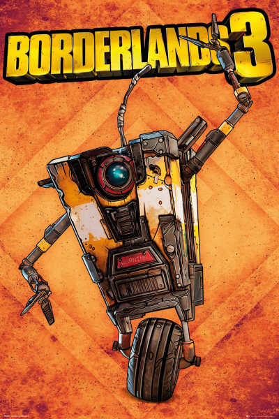 Borderlands 3 - Poster - Claptrap