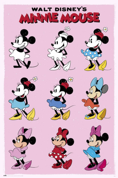 Disney - Poster - Minnie Mouse Evolution