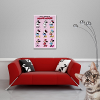 Disney - Poster - Minnie Mouse Evolution + Zusatzartikel