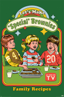 Steven Rhodes - Poster - Lets Make Special Brownies