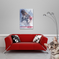 Star Wars - Poster - Solo Chewbacca at work