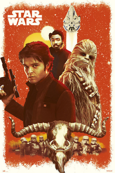 Star Wars - Poster - Solo old Friends