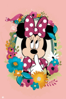 Disney - Poster - Minnie Mouse Flower + Zusatzartikel