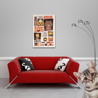 Line Friends - Poster - Let´s do Brunch